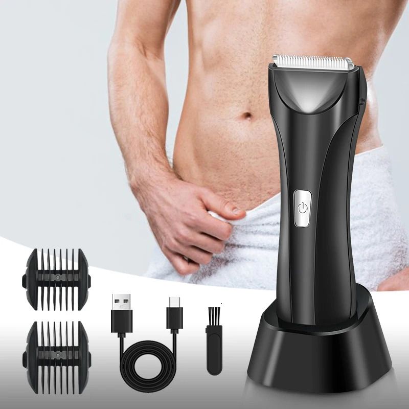 Men'S Grooming Electric Trimmer - Mens Electric Body Trimmer and Shaver,