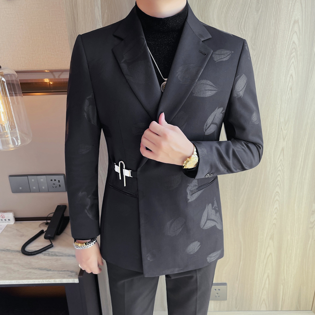 Mens Grooming Kit Luxury - Luxury High-quality Men's Suit Jacket Autumn