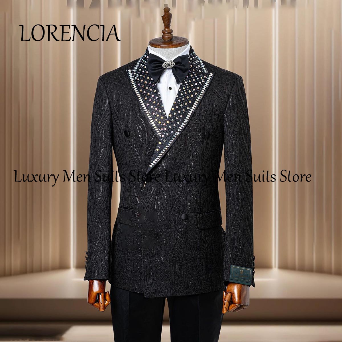 Luxury Crystals Beaded Lapel T - đánh giá và giá Mens Grooming Kit Luxury