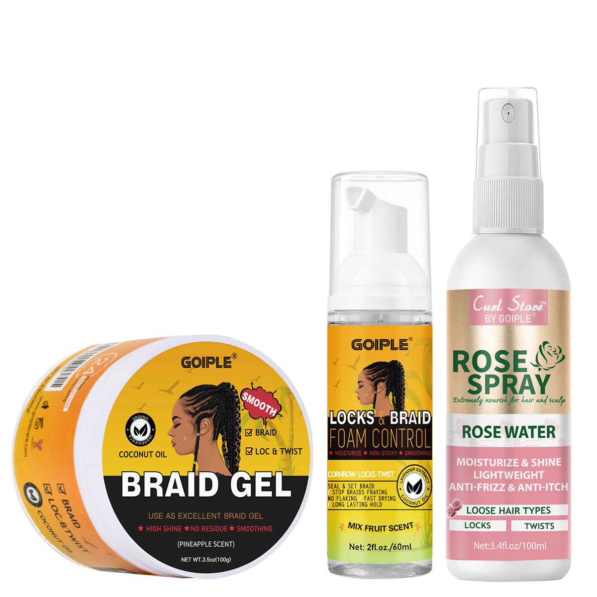 Braiding Gel High-Shine Clean  - đánh giá và giá Men'S Grooming Gel