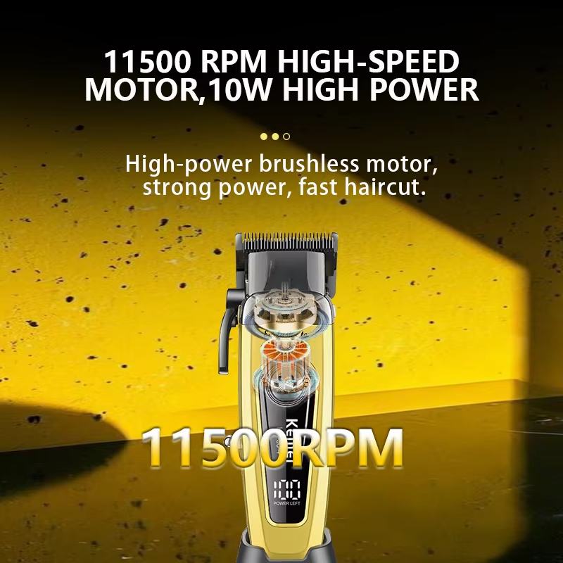 KEMEI Men's Hair Trimmer, Cord - đánh giá và giá Electric Shaver Rotary
