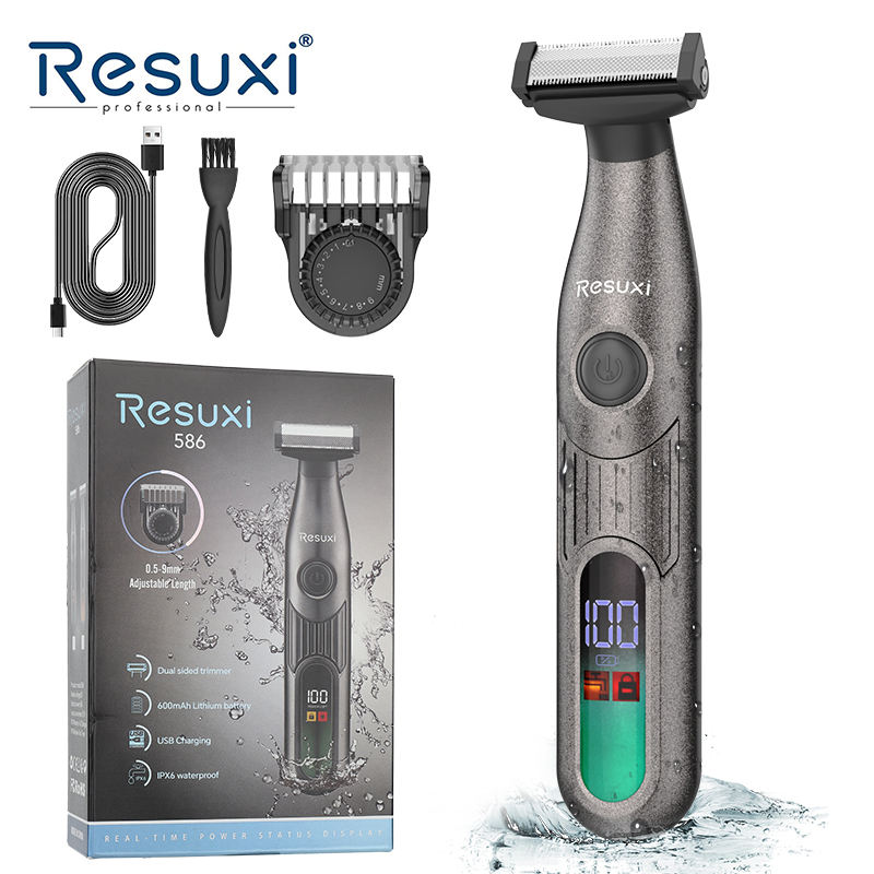 Resuxi 586 Premium Mens Groomi - đánh giá và giá Men'S Grooming Electric Trimmer