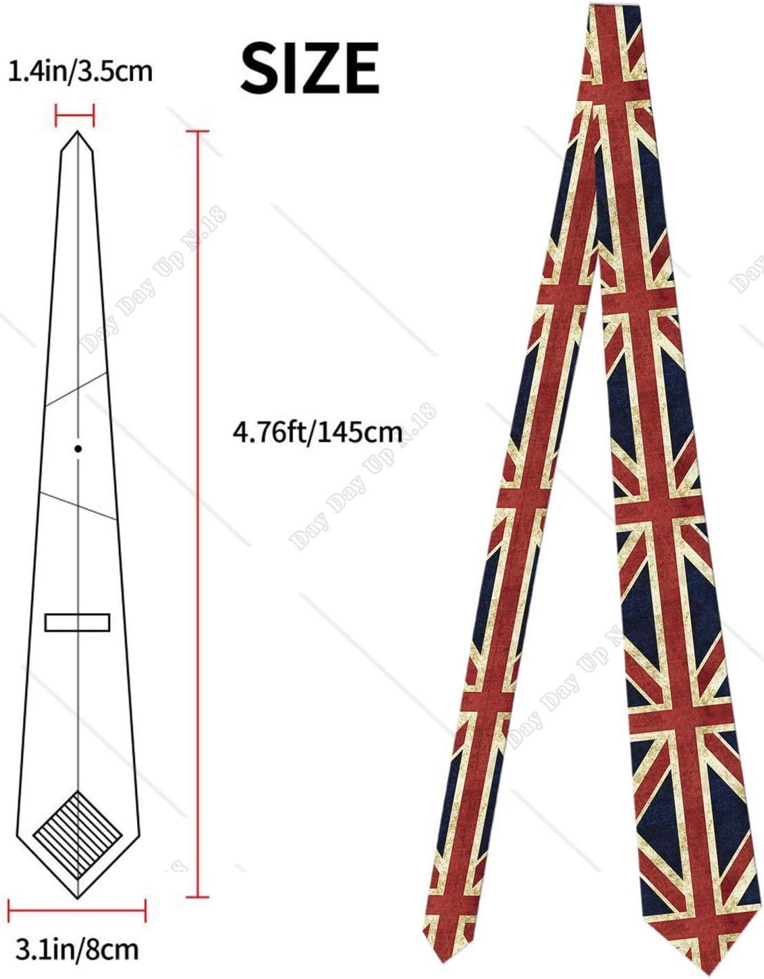 UK Flag Men's Tie Necktie Form - đánh giá và giá Men'S Grooming Uk