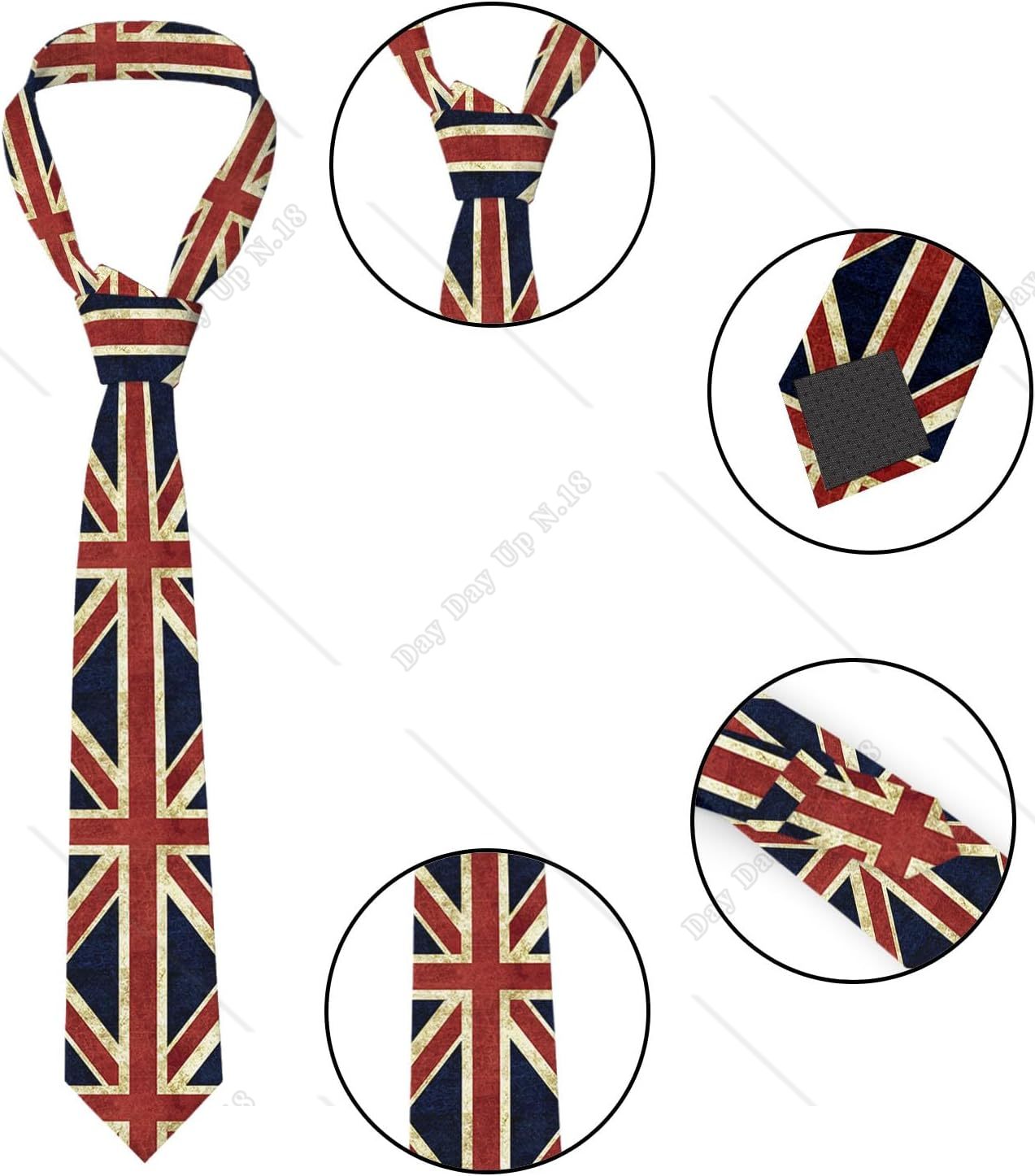 UK Flag Men's Tie Necktie Form - đánh giá và giá Men'S Grooming Uk