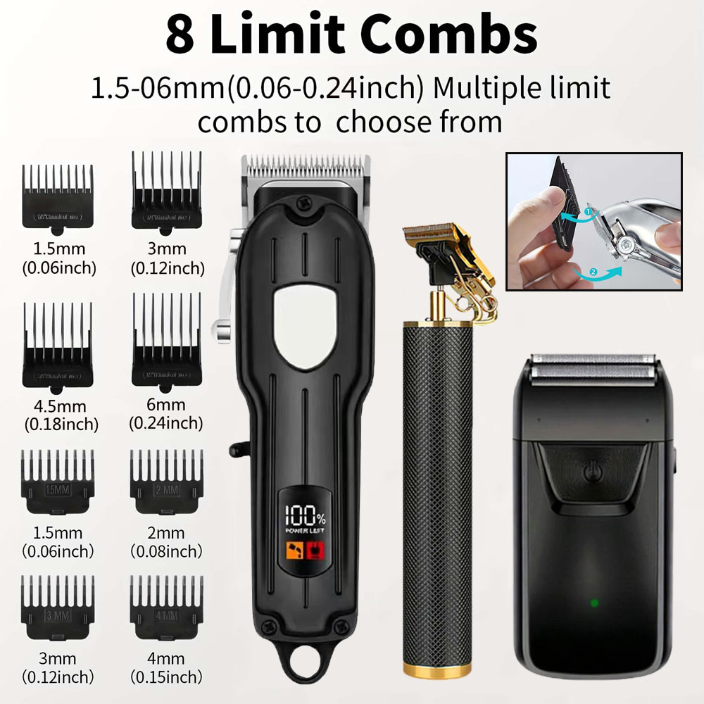 Professional Hair Clipper Set  - đánh giá và giá Electric Shaver Rotary