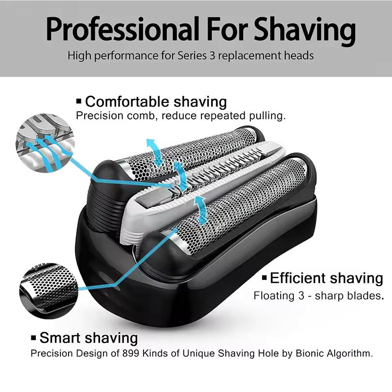 32B 32S Series 3 Replacement H - đánh giá và giá Electric Shaver Rotary
