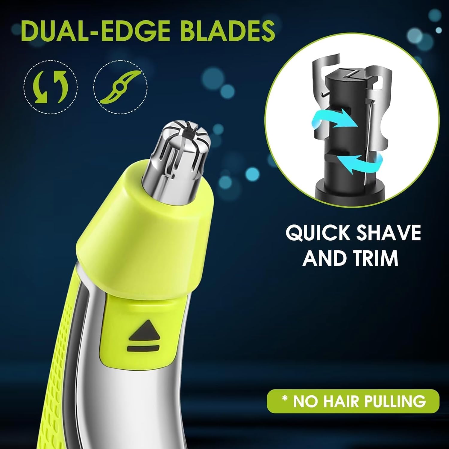 YUKU Nose Hair Trimmer Replace - đánh giá và giá Electric Shaver Rotary