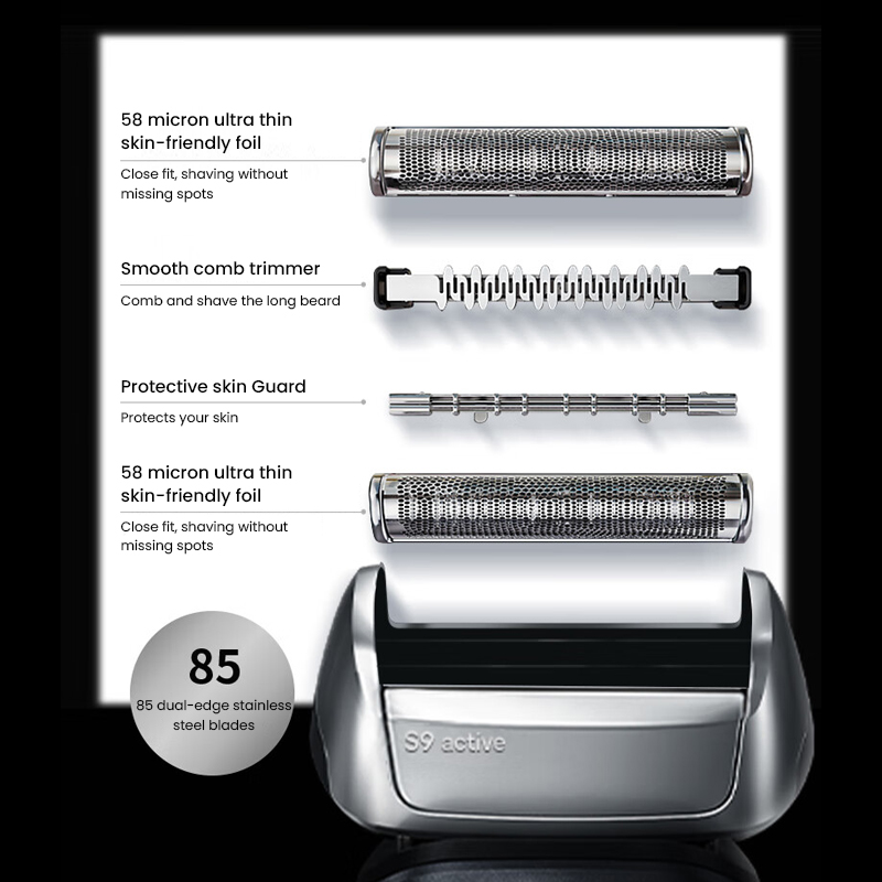 Braun S9 Active 9023s Electric - đánh giá và giá Men'S Grooming Uk