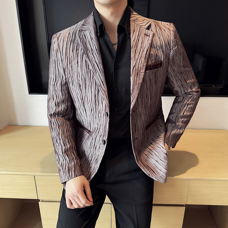 Korean Trend 3D Pleated Suit J - đánh giá và giá Men'S Grooming Trends