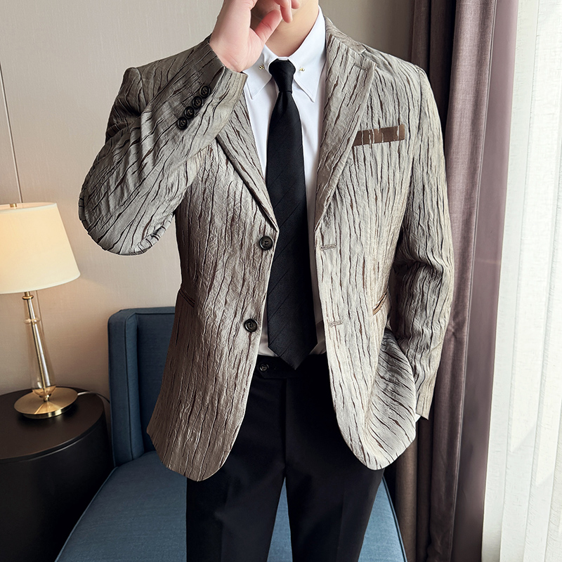 Korean Trend 3D Pleated Suit J - đánh giá và giá Men'S Grooming Trends