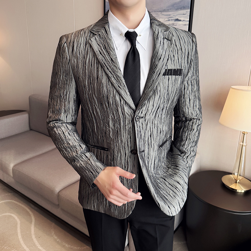 Korean Trend 3D Pleated Suit J - đánh giá và giá Men'S Grooming Trends