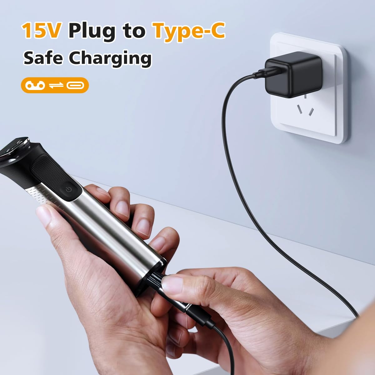 Brangdy 15V HQ8505 Type-C Shav - đánh giá và giá Electric Shaver Rotary