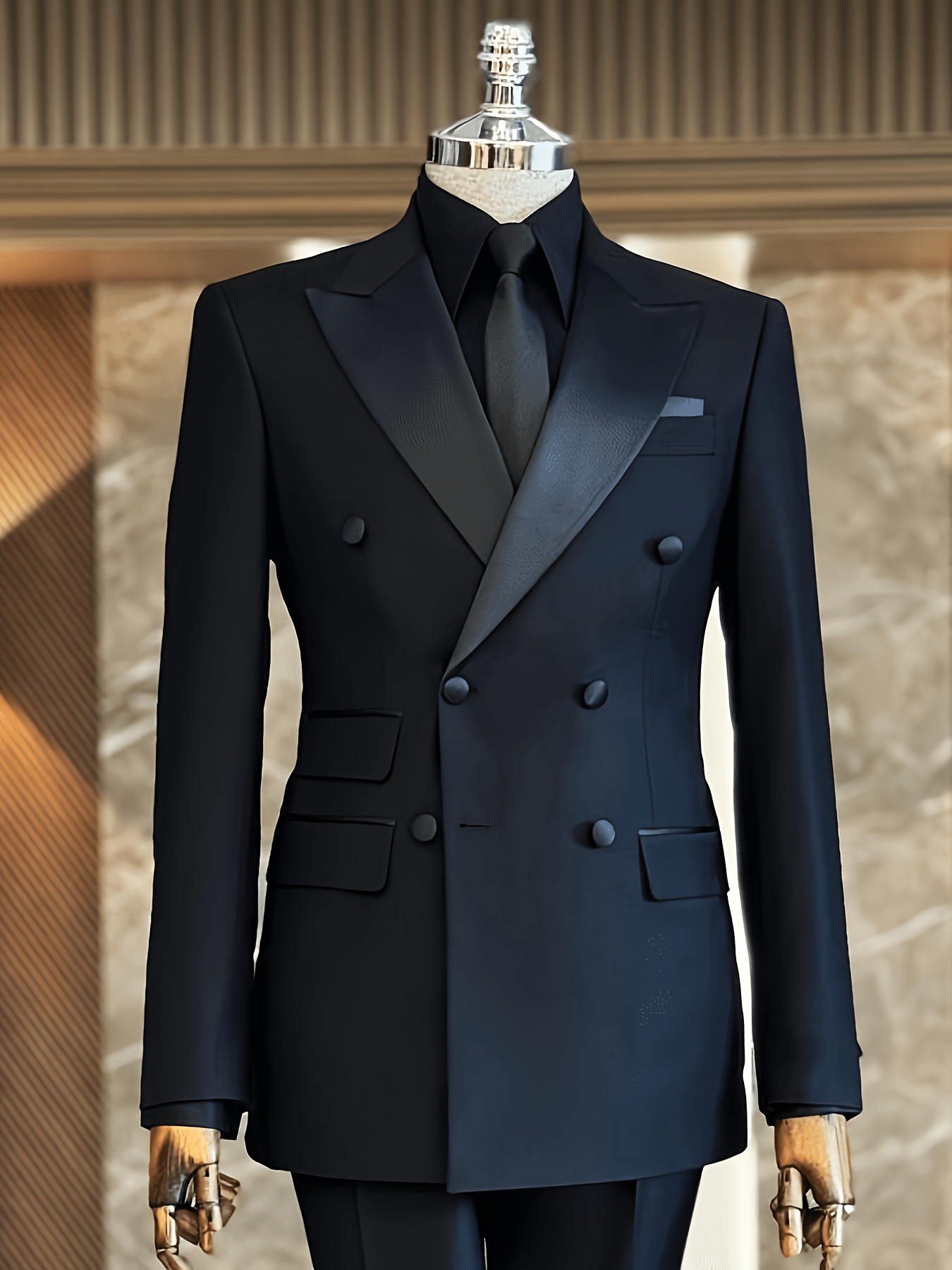 Luxury Double Breasted Tuxedo  - đánh giá và giá Mens Grooming Kit Luxury