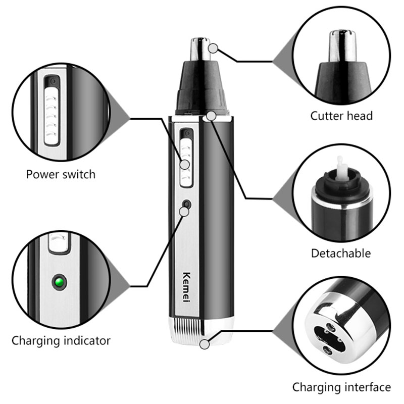Keme 4in1 Nose Hair Trimmer Fo - đánh giá và giá Men'S Grooming Electric Trimmer