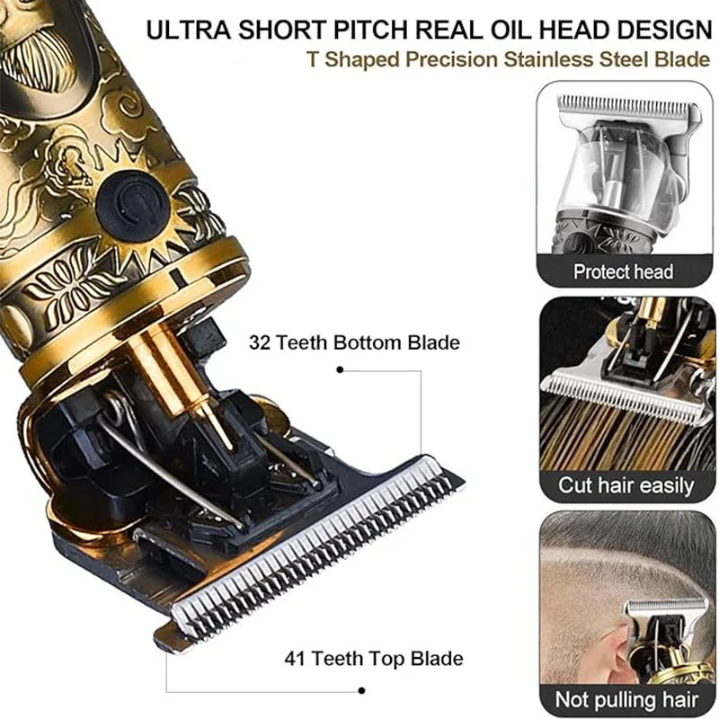 T9 Men Grooming Kit Cordless H - đánh giá và giá Men'S Grooming Electric Trimmer