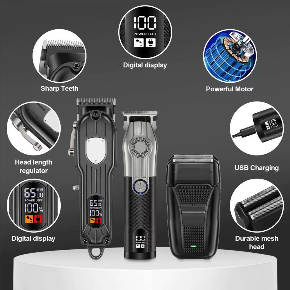 Professional Barber Hair Clipp - đánh giá và giá Electric Shaver Rotary